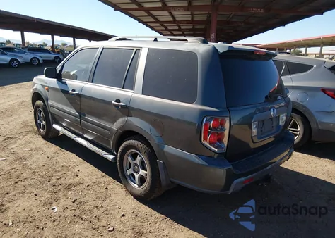2006 Honda Pilot Ex-L from USA, damaged, VIN 2HKYF18646H516261